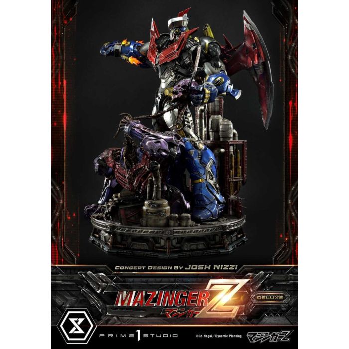 Mazinger Z Ultimate Diorama Masterline Statue Concept Design by Josh Nizzi Deluxe Version 69 cm