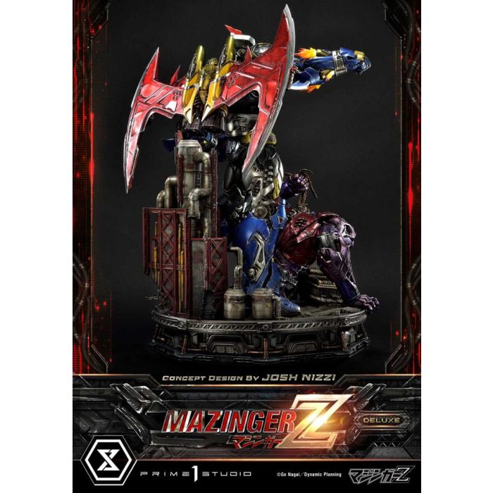 Mazinger Z Ultimate Diorama Masterline Statue Concept Design by Josh Nizzi Deluxe Version 69 cm