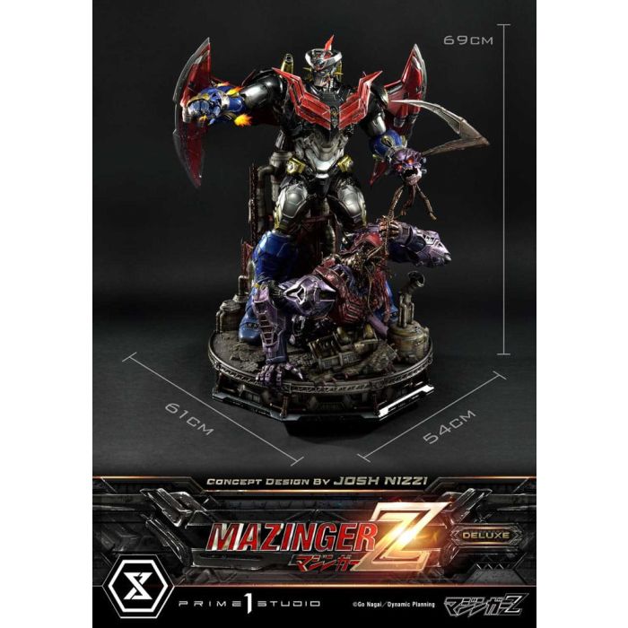 Mazinger Z Ultimate Diorama Masterline Statue Concept Design by Josh Nizzi Deluxe Version 69 cm