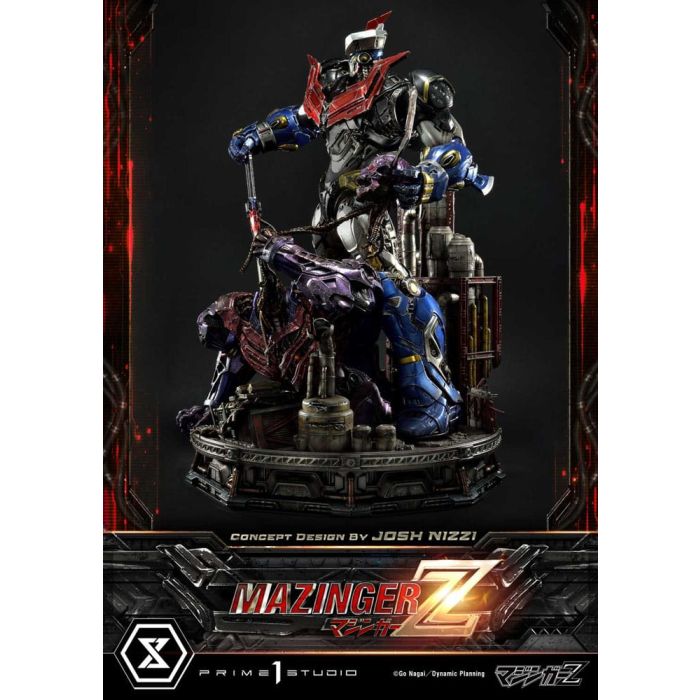 Mazinger Z Ultimate Diorama Masterline Statue Concept Design by Josh Nizzi Deluxe Version 69 cm