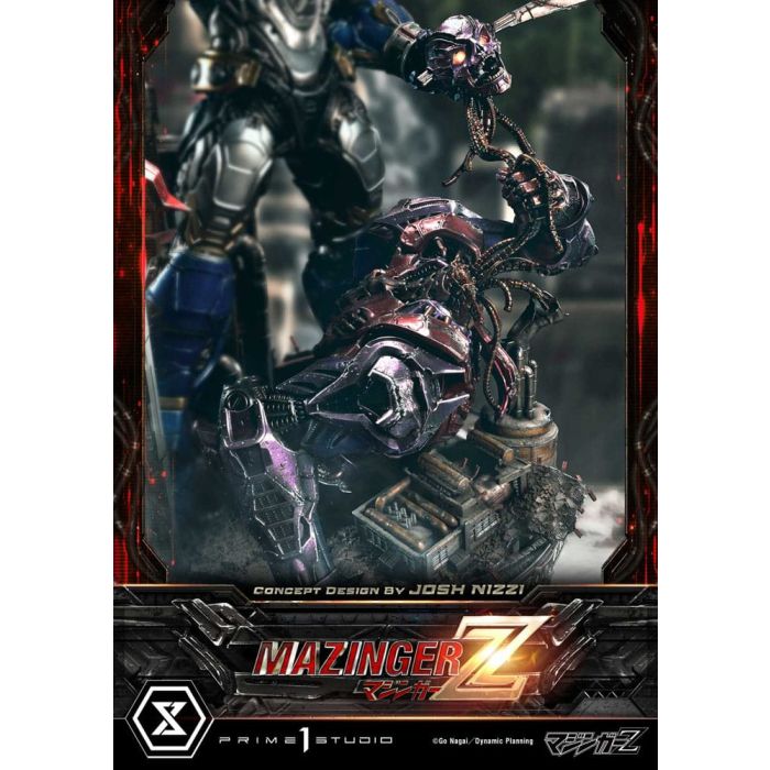 Mazinger Z Ultimate Diorama Masterline Statue Concept Design by Josh Nizzi Deluxe Version 69 cm