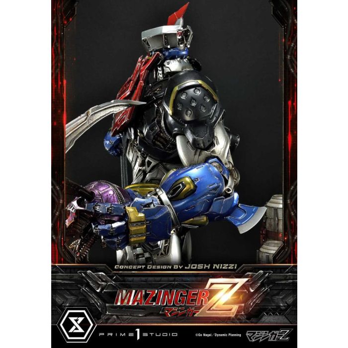 Mazinger Z Ultimate Diorama Masterline Statue Concept Design by Josh Nizzi Deluxe Version 69 cm