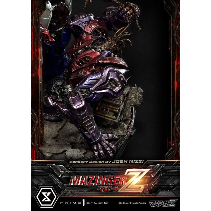 Mazinger Z Ultimate Diorama Masterline Statue Concept Design by Josh Nizzi Deluxe Version 69 cm