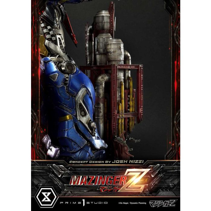 Mazinger Z Ultimate Diorama Masterline Statue Concept Design by Josh Nizzi Deluxe Version 69 cm
