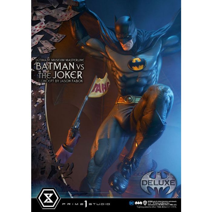 DC Comics Statue 1/3 Batman vs. The Joker by Jason Fabok Deluxe Bonus Version 85 cm
