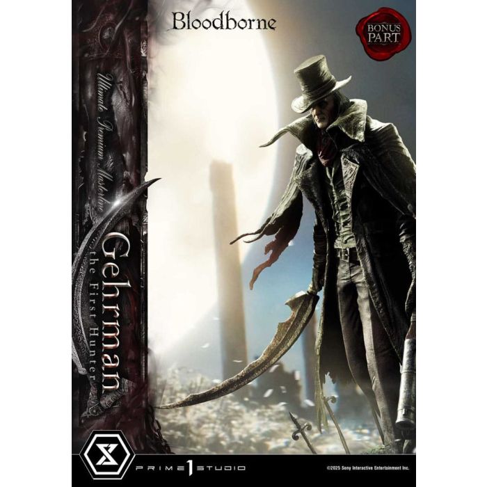 Bloodborne Ultimate Premium Masterline Series Statue 1/4 Gehrman Bonus Version 68 cm            