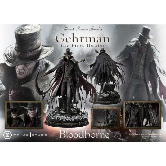 Bloodborne Ultimate Premium Masterline Series Statue 1/4 Gehrman Bonus Version 68 cm            