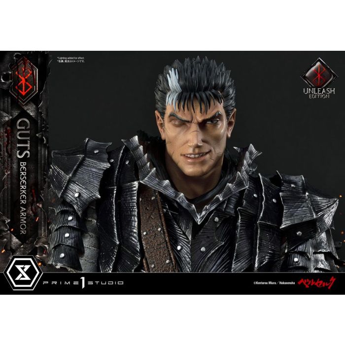 Berserk Statue 1/4 Guts Berserker Armor Unleash Edition Deluxe Version 91 cm