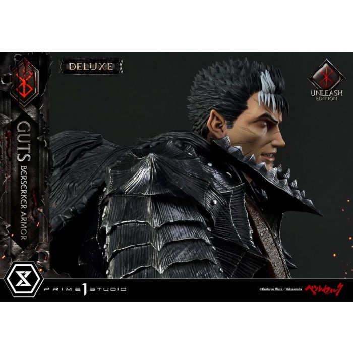 Berserk Statue 1/4 Guts Berserker Armor Unleash Edition Deluxe Version 91 cm