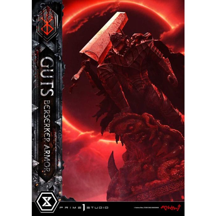 Berserk Ultimate Premium Masterline Series Statue 1/4 Guts, Berserker Armor Grunbeld vs. Guts 94 cm 