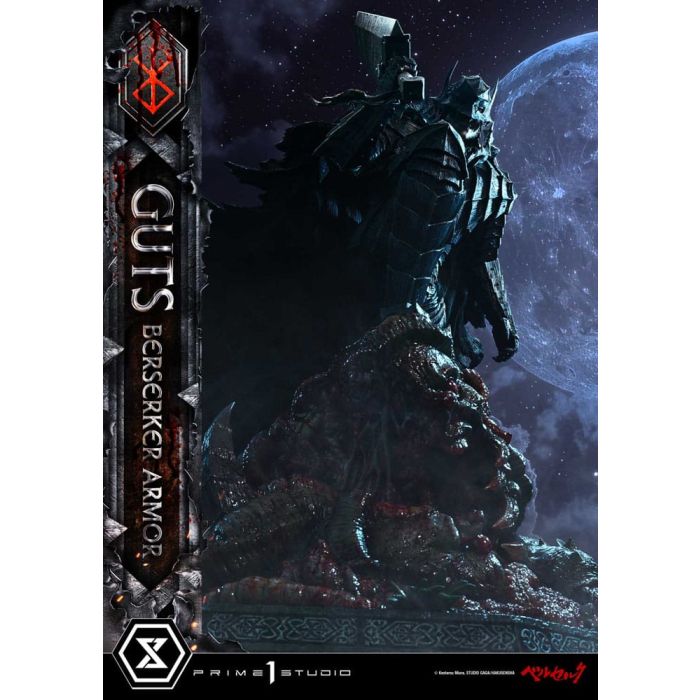 Berserk Ultimate Premium Masterline Series Statue 1/4 Guts, Berserker Armor Grunbeld vs. Guts Deluxe Version 94 cm 