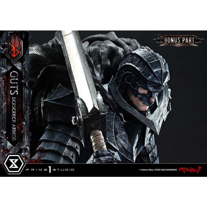 Berserk Ultimate Premium Masterline Series Statue 1/4 Guts, Berserker Armor Grunbeld vs. Guts Deluxe Bonus Version 94 cm 