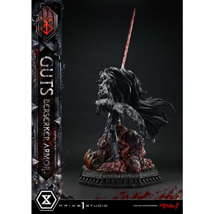 Berserk Ultimate Premium Masterline Series Statue 1/4 Guts, Berserker Armor Grunbeld vs. Guts Deluxe Bonus Version 94 cm 
