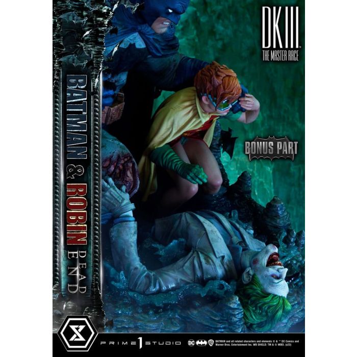 DC Comics Ultimate Premium Masterline Series Statue 1/4 Batman & Robin Dead End Ultimate Bonus Version 61 cm
