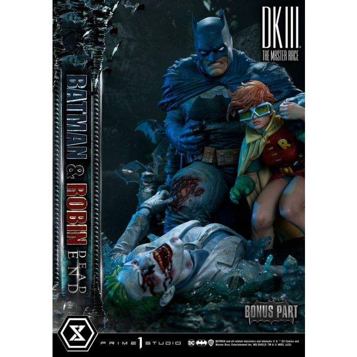 DC Comics Ultimate Premium Masterline Series Statue 1/4 Batman & Robin Dead End Ultimate Bonus Version 61 cm