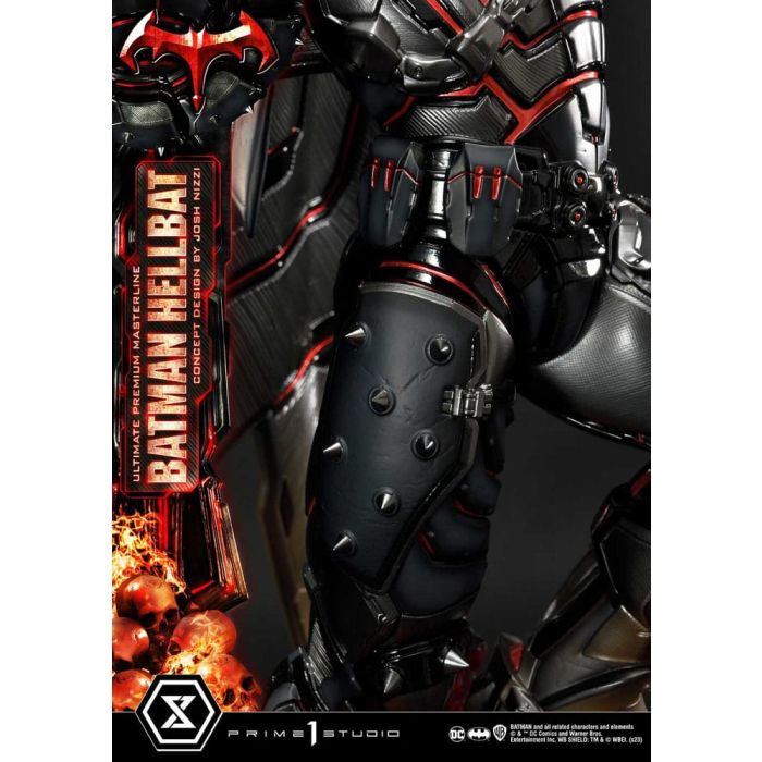 Batman Ultimate Premium Masterline Series Statue Hellbat Concept Design by Josh Nizzi Regular Version 76 cm