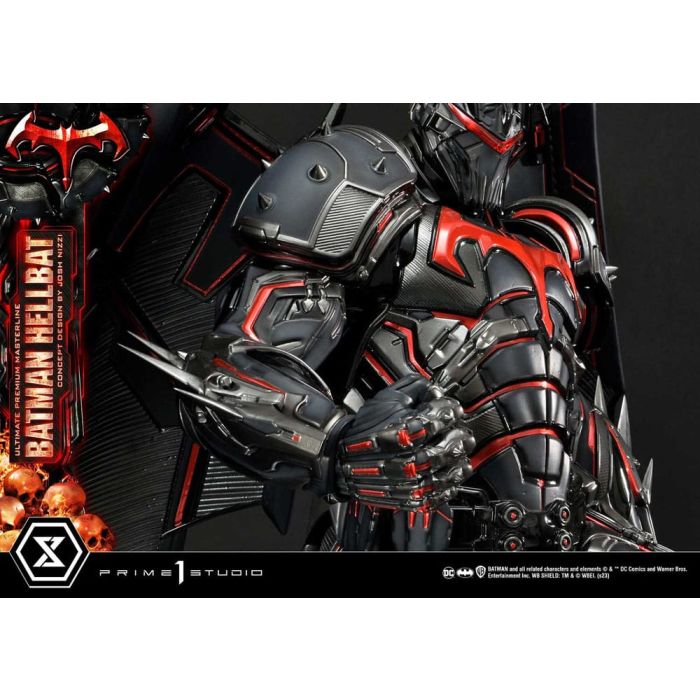 Batman Ultimate Premium Masterline Series Statue Hellbat Concept Design by Josh Nizzi Regular Version 76 cm