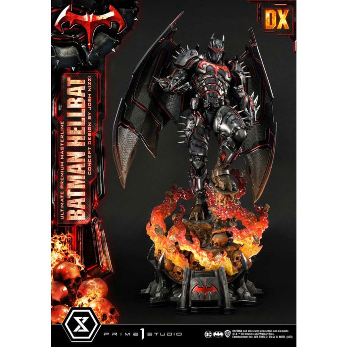 Batman Ultimate Premium Masterline Series Statue Hellbat Concept Design by Josh Nizzi Deluxe Bonus Version 76 cm