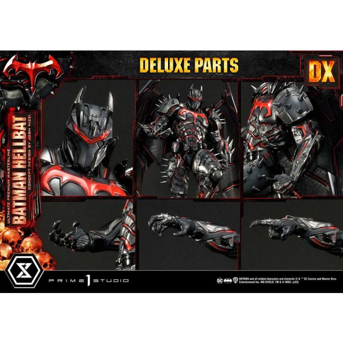 Batman Ultimate Premium Masterline Series Statue Hellbat Concept Design by Josh Nizzi Deluxe Bonus Version 76 cm