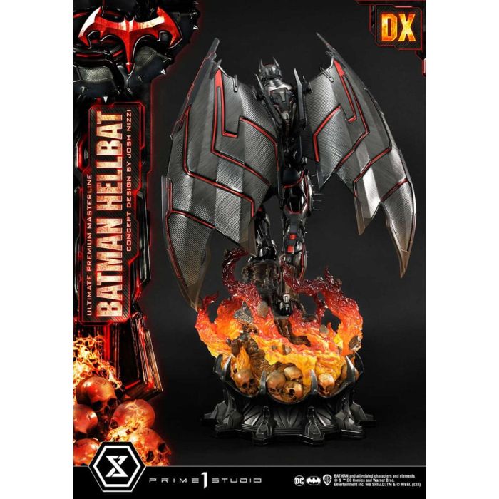 Batman Ultimate Premium Masterline Series Statue Hellbat Concept Design by Josh Nizzi Deluxe Bonus Version 76 cm