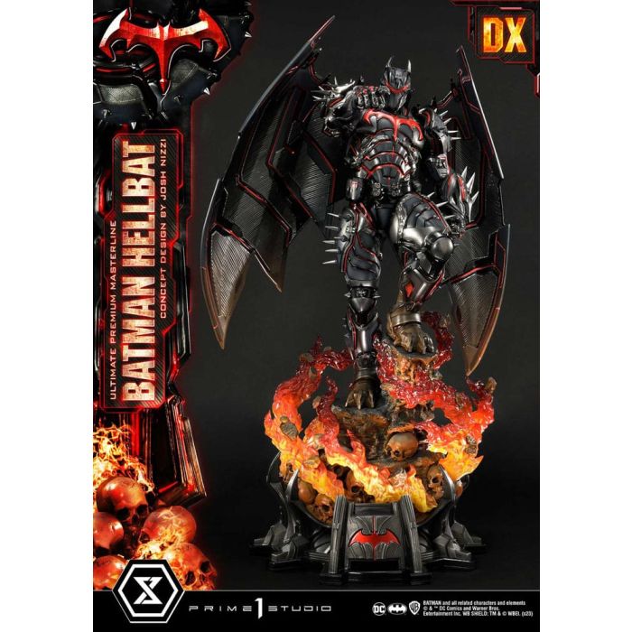 Batman Ultimate Premium Masterline Series Statue Hellbat Concept Design by Josh Nizzi Deluxe Bonus Version 76 cm