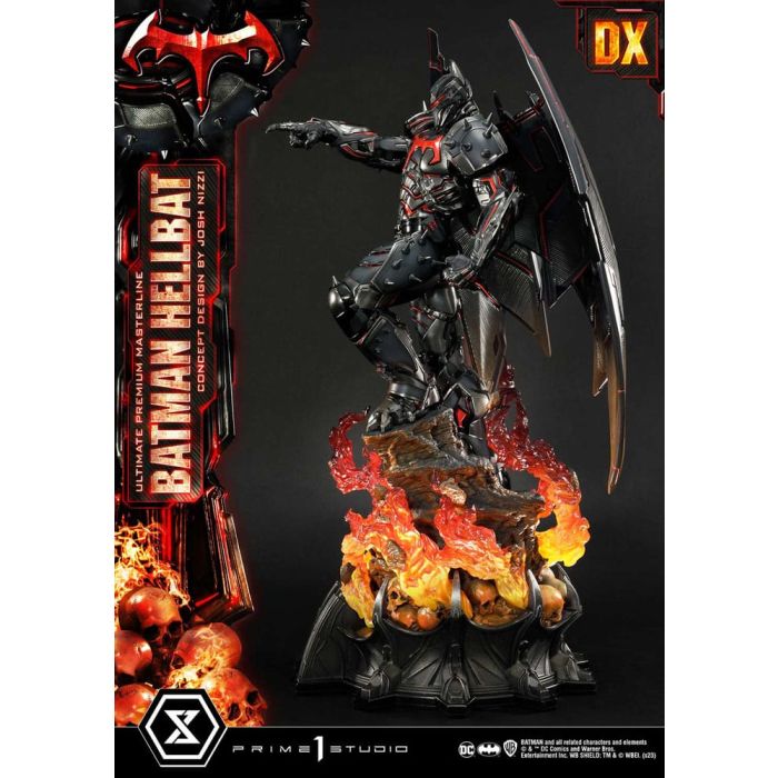 Batman Ultimate Premium Masterline Series Statue Hellbat Concept Design by Josh Nizzi Deluxe Bonus Version 76 cm