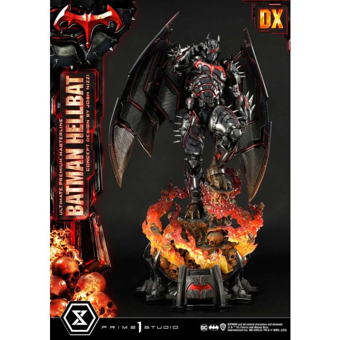Batman Ultimate Premium Masterline Series Statue Hellbat Concept Design by Josh Nizzi Deluxe Bonus Version 76 cm