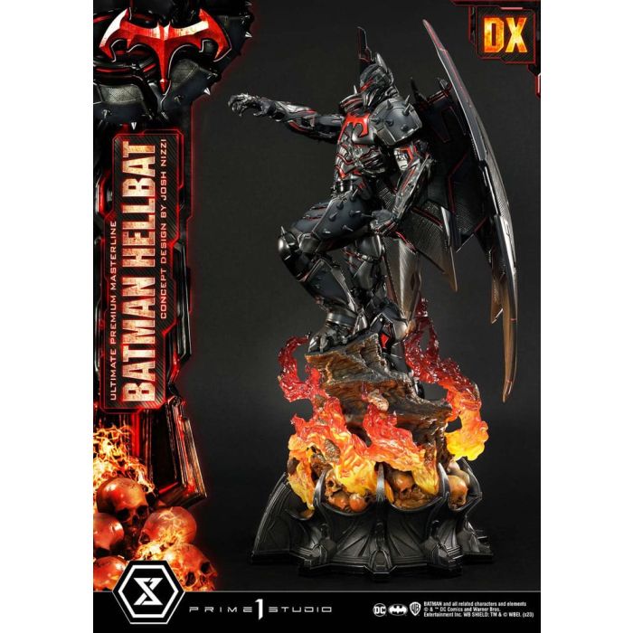 Batman Ultimate Premium Masterline Series Statue Hellbat Concept Design by Josh Nizzi Deluxe Bonus Version 76 cm