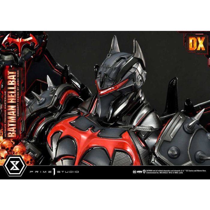 Batman Ultimate Premium Masterline Series Statue Hellbat Concept Design by Josh Nizzi Deluxe Bonus Version 76 cm