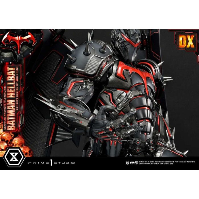 Batman Ultimate Premium Masterline Series Statue Hellbat Concept Design by Josh Nizzi Deluxe Bonus Version 76 cm