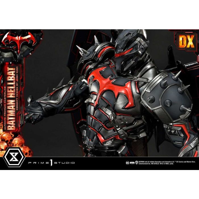 Batman Ultimate Premium Masterline Series Statue Hellbat Concept Design by Josh Nizzi Deluxe Bonus Version 76 cm