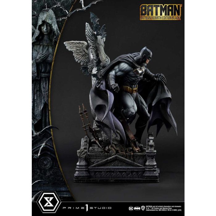 Batman Ultimate Premium Masterline Series Statue 1/4 Batman Rebirth Edition Black 71 cm