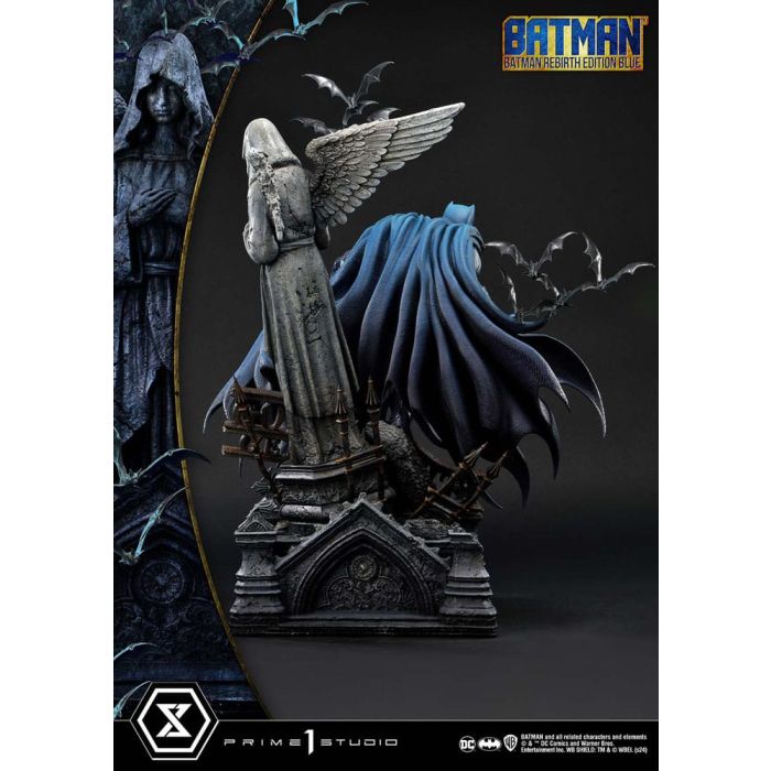 Batman Ultimate Premium Masterline Series Statue 1/4 Batman Rebirth Edition Blue Deluxe Version 71 cm