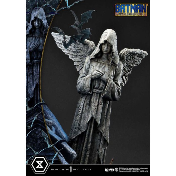 Batman Ultimate Premium Masterline Series Statue 1/4 Batman Rebirth Edition Blue Deluxe Version 71 cm