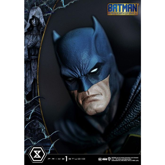 Batman Ultimate Premium Masterline Series Statue 1/4 Batman Rebirth Edition Blue 71 cm