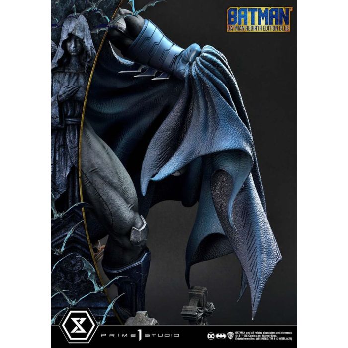 Batman Ultimate Premium Masterline Series Statue 1/4 Batman Rebirth Edition Blue 71 cm
