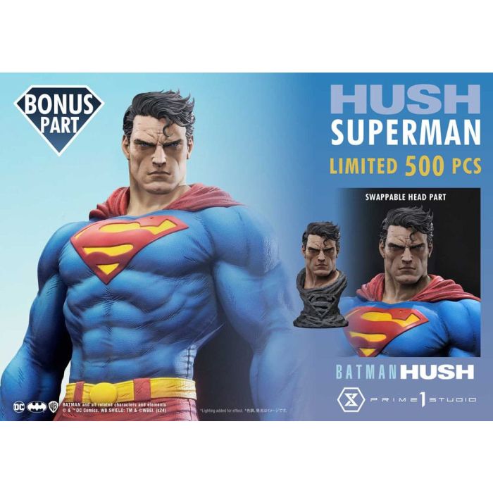 DC Comics Premium Masterline Series Statue 1/4 Batman: Hush (Comic) Superman Bonus Version 77 cm
