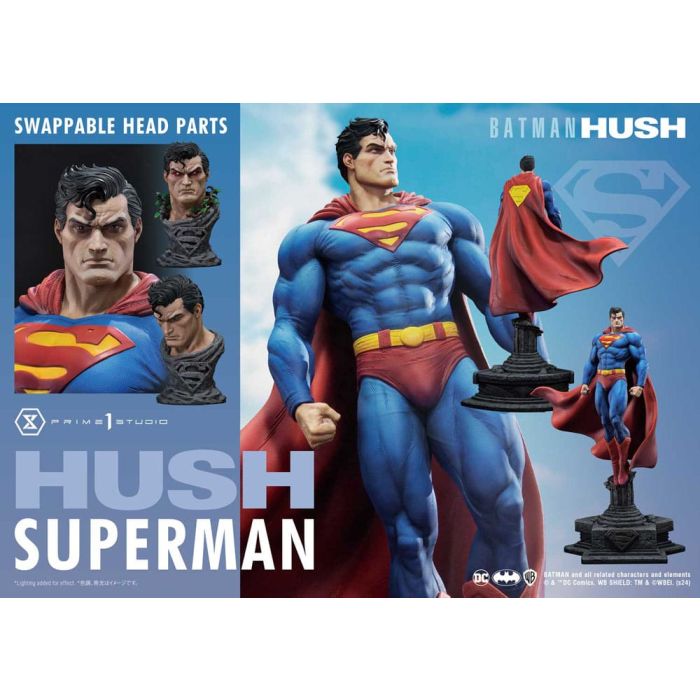 DC Comics Premium Masterline Series Statue 1/4 Batman: Hush (Comic) Superman Bonus Version 77 cm