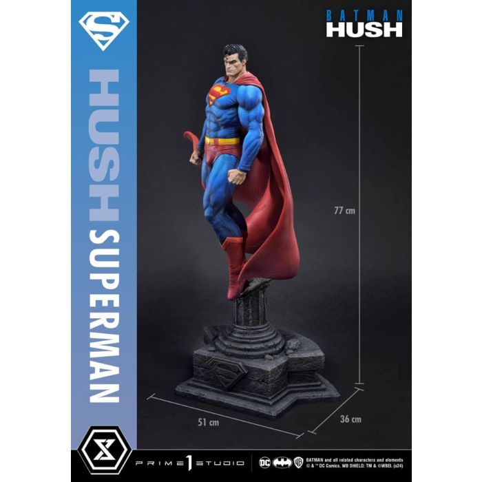 DC Comics Premium Masterline Series Statue 1/4 Batman: Hush (Comic) Superman Bonus Version 77 cm