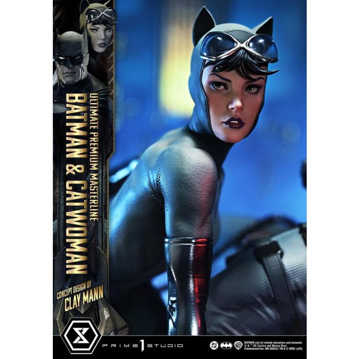 DC Comics Ultimate Premium Masterline Series Statue 1/4 Batman & Catwoman (Concept Design by Clay Mann) 56 cm
