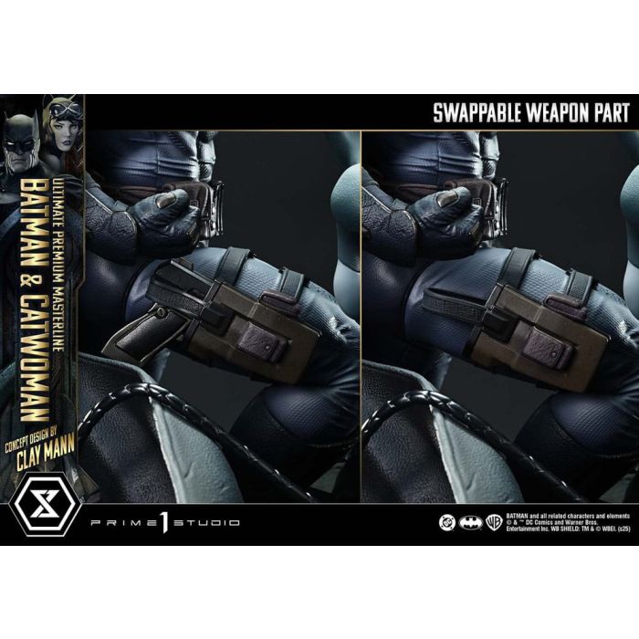 DC Comics Ultimate Premium Masterline Series Statue 1/4 Batman & Catwoman (Concept Design by Clay Mann) 56 cm