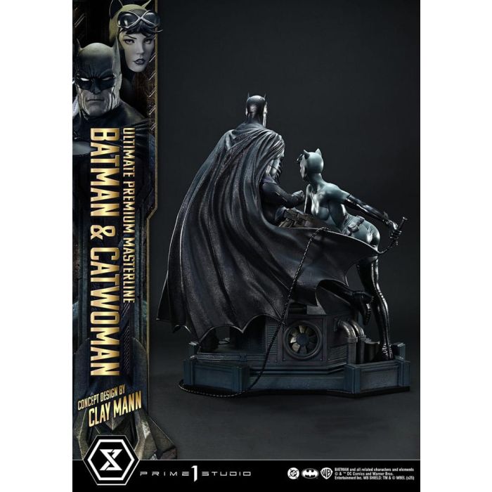 DC Comics Ultimate Premium Masterline Series Statue 1/4 Batman & Catwoman (Concept Design by Clay Mann) 56 cm