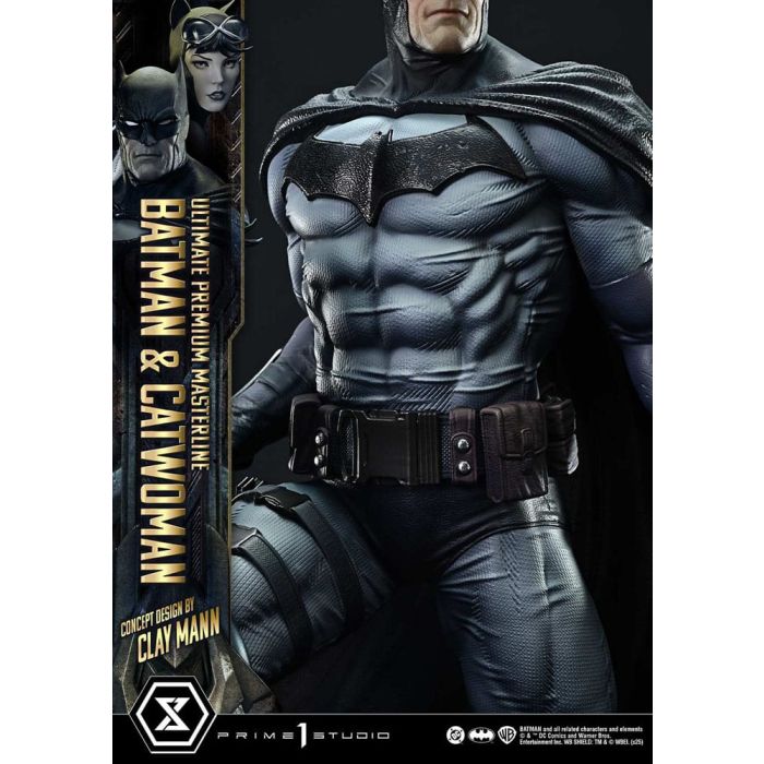 DC Comics Ultimate Premium Masterline Series Statue 1/4 Batman & Catwoman (Concept Design by Clay Mann) 56 cm