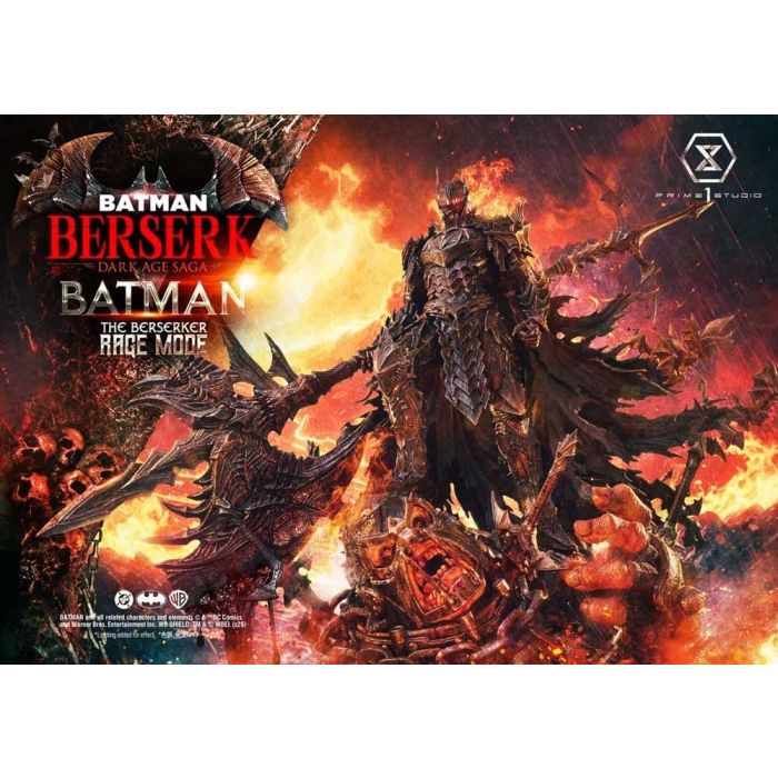 DC Comics Premium Masterline Series Statue 1/4 Batman (Comics) Batman: The Berserker Rage Mode 82 cm 