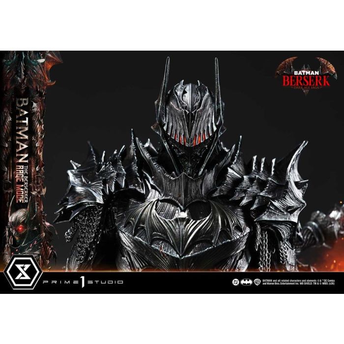 DC Comics Premium Masterline Series Statue 1/4 Batman (Comics) Batman: The Berserker Rage Mode 82 cm 