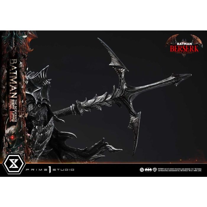 DC Comics Premium Masterline Series Statue 1/4 Batman (Comics) Batman: The Berserker Rage Mode 82 cm 