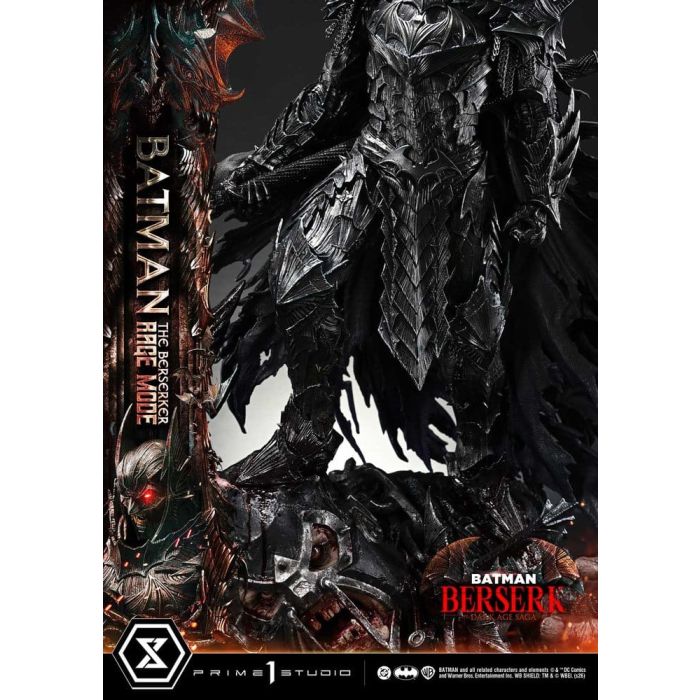 DC Comics Premium Masterline Series Statue 1/4 Batman (Comics) Batman: The Berserker Rage Mode 82 cm 