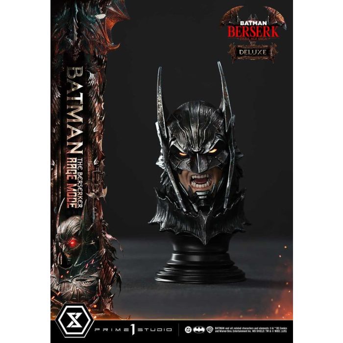 DC Comics Ultimate Premium Masterline Series Statue 1/4 Batman (Comics) Batman: The Berserker Rage Mode Deluxe Version 93 cm