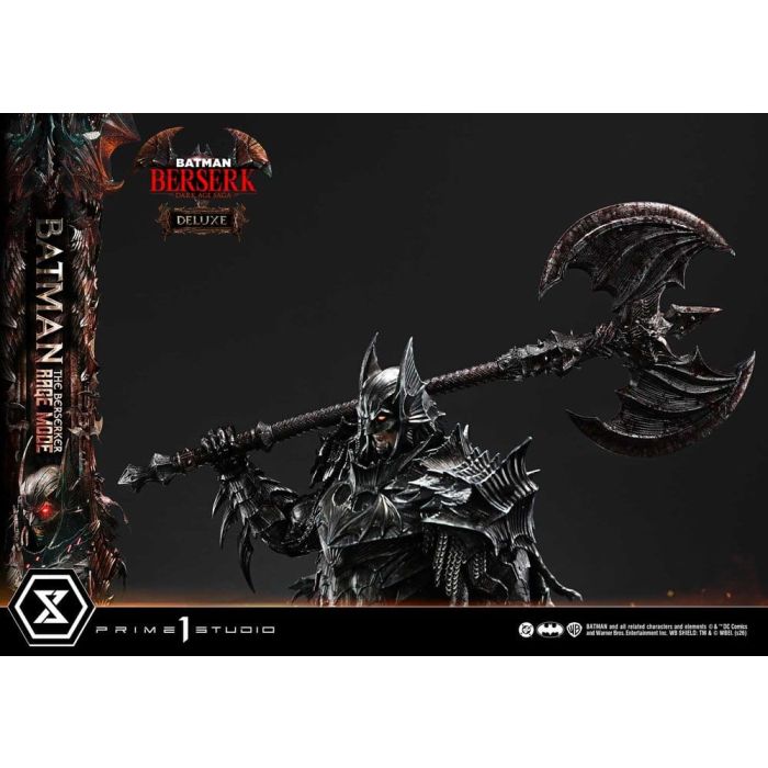 DC Comics Ultimate Premium Masterline Series Statue 1/4 Batman (Comics) Batman: The Berserker Rage Mode Deluxe Version 93 cm