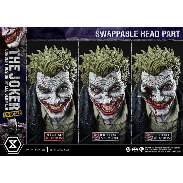 DC Comics Ultimate Premium Masterline Series Statue 1/4 The Joker (Concept Design by Lee Bermejo) Deluxe Version 53 cm